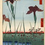 Hiroshige Horikiri Iris Garden 1857
