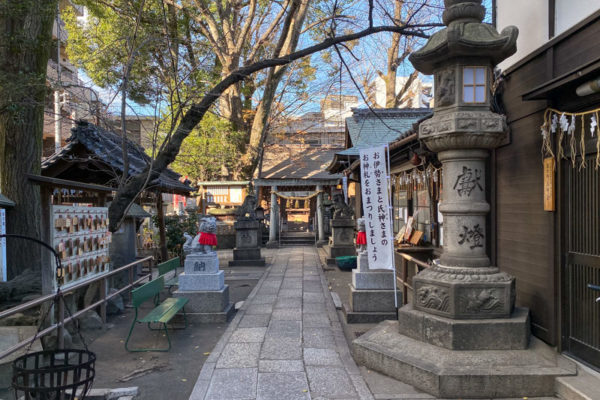 Sengen Shrine in historic Shikemichi, Nagoya