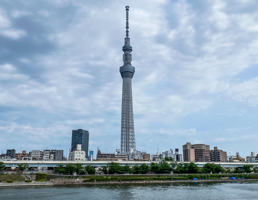 Sumida River and Tokyo Skytree