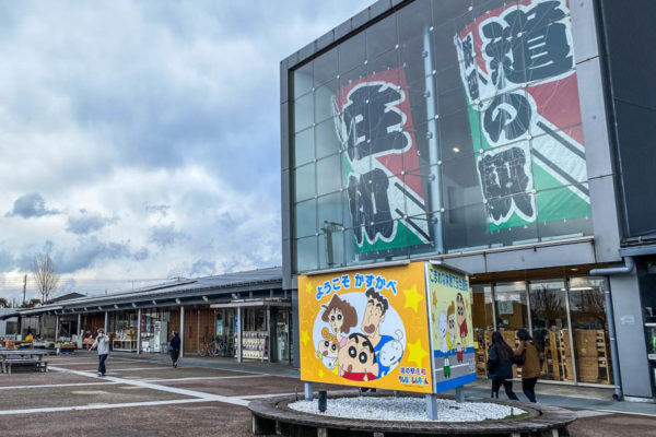 Kites and manga in Kasukabe city