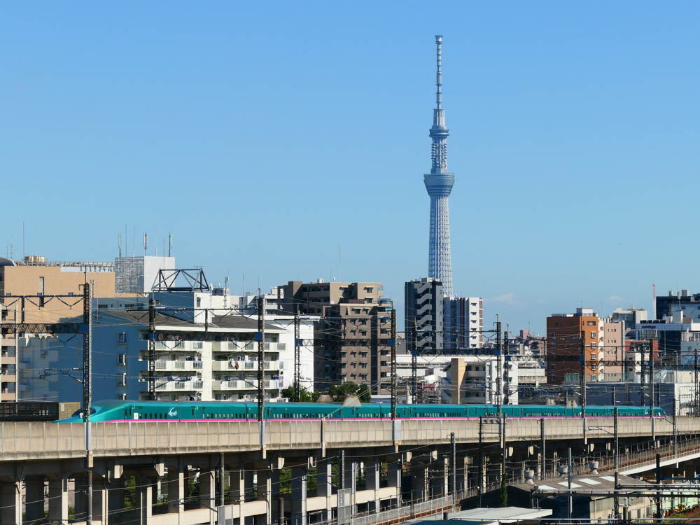 Shinkansen Tokyo Skytree